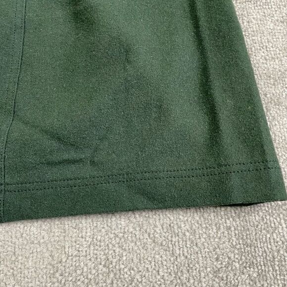 Madewell Forest Green Mini Skirt with Zippers - Picture 4 of 5